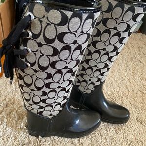 Coach Rain Boots